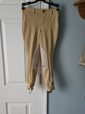 Kids Tan Riding Breeches